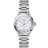 Tag Heuer Carrera Diamonds Mother of Pearl Dial Silver Steel Strap Watch for Women - WBN2412.BA0621 Authentic Buy Shop Now