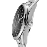 Tag Heuer Carrera Day Date Automatic Black Dial Silver Steel Strap Watch for Men - WBN2010.BA0640 Authentic Buy Shop Now
