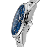 Tag Heuer Carrera Day Date Blue Dial Silver Steel Strap Watch for Women - WBN2012.BA0640 Authentic Buy Shop Now