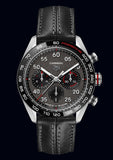 Tag Heuer Carrera Porsche Chronograph Special Edition Black Dial Black Leather Strap Watch for Men - CBN2A1F.FC6492 Authentic Buy Shop Now