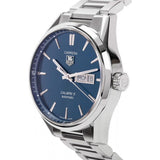 Tag Heuer Carrera Automatic Blue Dial Silver Steel Strap Watch for Men - WAR201E.BA0723 Authentic Buy Shop Now