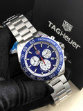 Tag Heuer Formula 1 Blue Dial Silver Steel Strap Watch for Men - CAZ1018BA0842 Authentic Buy Shop Now