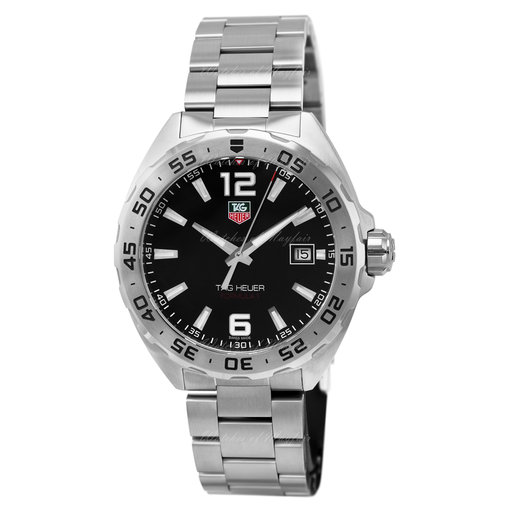 Tag Heuer Formula 1 Quartz Black Dial Watch For Men - WAZ1112.BA0875 Authentic Buy Shop Now