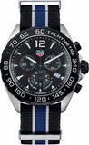 Tag Heuer Formula 1 Quartz Chronograph Black Dial Two Tone NATO Strap Watch for Men - CAZ1010.FC8197 Authentic Buy Shop Now