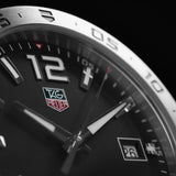 Tag Heuer Formula 1 Black Dial Silver Steel Strap Watch for Men - WAZ1112.BA0875 Authentic Buy Shop Now