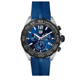 Tag Heuer Formula 1 Chronograph Blue Dial Blue Rubber Strap Watch for Men - CAZ101AV.FT8077 Authentic Buy Shop Now