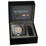 Tag Heuer Formula 1 Chronograph Indy 500 Special Edition Grey Dial Silver Steel Strap Watch for Men - CAZ1016.EB0058 Authentic Buy Shop Now