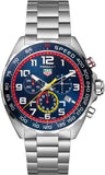Tag Heuer Formula 1 x Red Bull Racing Chronograph Blue Dial Silver Steel Strap Watch for Men - CAZ101AL.BA0842 Authentic Buy Shop Now