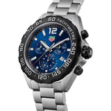 Tag Heuer Formula 1 Chronograph Blue Dial Silver Steel Strap Watch for Men - CAZ101AV.BA0842 Authentic Buy Shop Now