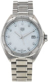 Tag Heuer Formula 1 Diamonds Mother Of Pearl White Dial Silver Steel Strap Watch for Women - WBJ1419.BA0664 Authentic Buy Shop Now