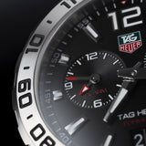 Tag Heuer Formula 1 Black Dial Silver Steel Strap Watch for Men - WAZ111A.BA0875 Authentic Buy Shop Now