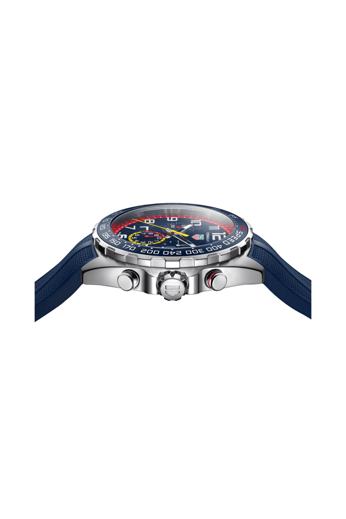 Tag Heuer Formula 1 Red Bull Racing Chronograph Blue Dial Blue Rubber Strap Watch for Men - CAZ101AL.FT8052 Authentic Buy Shop Now