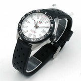 Tag Heuer Formula 1 Quartz White Dial Black Rubber Strap Watch for Men - WAZ1111.FT8023 Authentic Buy Shop Now