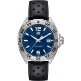 Tag Heuer Formula 1 Quartz Blue Dial Black Rubber Strap Watch for Men - WAZ1118.FT8023 Authentic Buy Shop Now
