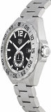 Tag Heuer Formula 1 Automatic Black Dial Silver Steel Strap Watch for Men - WAZ2012.BA0842 Authentic Buy Shop Now