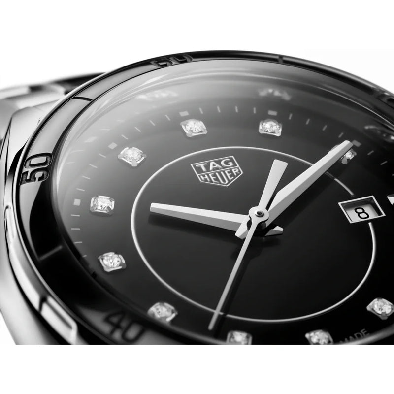 Tag Heuer Formula 1 Diamonds Black Dial Two Tone Steel Strap Watch for Women - WBJ141AB.BA0973 Authentic Buy Shop Now