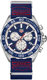Tag Heuer Formula 1 Redbull Edition Chronograph Blue Dial Blue NATO Strap Watch for Men - CAZ1018.FC8213 Authentic Buy Shop Now