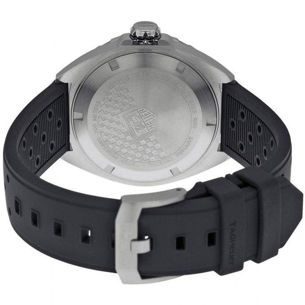 Tag Heuer Formula 1 Automatic Black Dial Black Rubber Strap Watch for Men - WAZ2113.FT8023 Authentic Buy Shop Now
