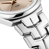 Tag Heuer Link Quartz Brown Dial Silver Steel Strap Watch for Women - WBC131E.BA0649 Authentic Buy Shop Now