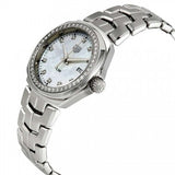 Tag Heuer Link Quartz Diamonds Mother of Pearl Dial Silver Steel Strap Watch for Women - WBC1316.BA0600 Authentic Buy Shop Now