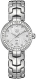 Tag Heuer Link Diamonds Silver Dial Silver Steel Strap Watch for Women - WAT1414.BA0954 Authentic Buy Shop Now
