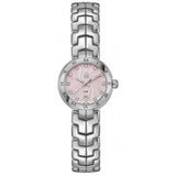 Tag Heuer Link Diamonds Pink Dial Silver Steel Strap Watch for Women - WAT1415.BA0954 Authentic Buy Shop Now