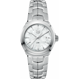 Tag Heuer Link Quartz Mother of Pearl Dial Silver Steel Strap Watch for Women - WBC1310.BA0600 Authentic Buy Shop Now