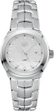 Tag Heuer Link Quartz Diamonds Mother of Pearl Dial Silver Steel Strap Watch for Women - WBC1312.BA0600 Authentic Buy Shop Now