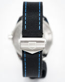 Tag Heuer Aquaracer Calibre 5 Automatic Black Dial Black Nylon Strap Watch for Men - WAY201C.FC6395 Authentic Buy Shop Now