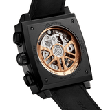 Tag Heuer Monaco Automatic Chronograph Black Dial Black Leather Strap Watch for Men - CBL2180.FC6497 Authentic Buy Shop Now
