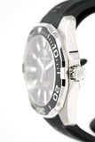 Tag Heuer Aquaracer Quartz Black Dial Black Rubber Strap Watch for Men - WAY101A.FT6141 Authentic Buy Shop Now