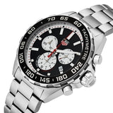 Tag Heuer Formula 1 Chronograph Black Dial Silver Steel Strap Watch for Men - CAZ101E.BA0842 Authentic Buy Shop Now