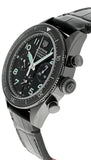 Tag Heuer Autavia Chronometer Flyback Chronograph Black Dial Black Leather Strap Watch for Men - CBE511C.FC8280 Authentic Buy Shop Now