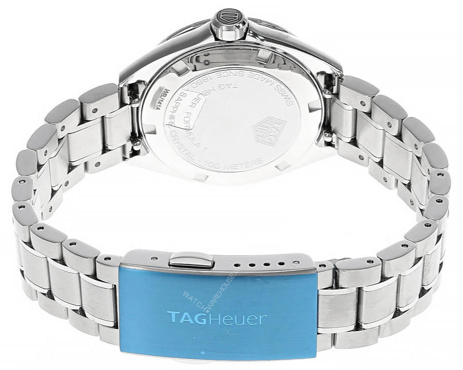 Tag Heuer Formula 1 Diamonds Mother of Pearl White Dial Silver Steel Strap Watch for Women - WBJ141A.BA0664 Authentic Buy Shop Now