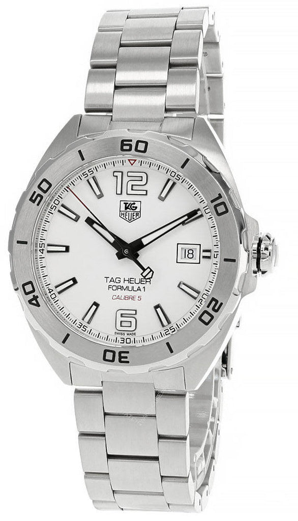 Tag Heuer Formula 1 White Dial Watch for Men - WAZ2114.BA0875 Authentic Buy Shop Now