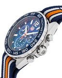 Tag Heuer Formula 1 Quartz Chronograph Blue Dial Two Tone NATO Strap Watch for Men - CAZ1010.FC8196 Authentic Buy Shop Now