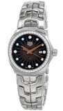 Tag Heuer Link Quartz Diamonds Black Dial Silver Steel Strap Watch for Men - WBC131G.BA0649 Authentic Buy Shop Now