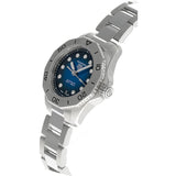 Tag Heuer Aquaracer Professional 200 Automatic Diamond Blue Dial Silver Steel Strap Watch for Women - WBP2411.BA0622 Authentic Buy Shop Now