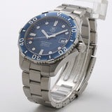 Tag Heuer Aquaracer Caliber 5 Automatic Blue Dial Silver Steel Strap Watch for Men - WAN2111.BA0822 Authentic Buy Shop Now