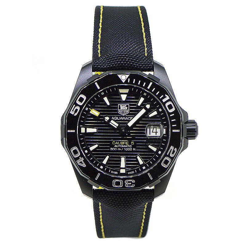 Tag Heuer Aquaracer Black Dial Watch for Men - WAY218A.FC6362 Authentic Buy Shop Now