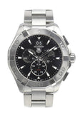 Tag Heuer Aquaracer Chronograph Black Dial Silver Steel Strap Watch for Men - CAY1110.BA0927 Authentic Buy Shop Now