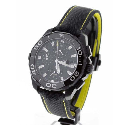 Tag Heuer Aquaracer PVD Black Dial Watch for Men - CAY218A.FC6361 Authentic Buy Shop Now