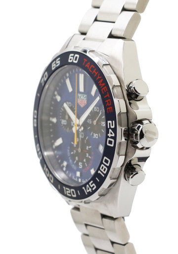Tag Heuer Formula 1 Red Bull Racing Chronograph Blue Dial Silver Steel Strap Watch for Men - CAZ101AK.BA0842 Authentic Buy Shop Now