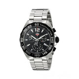 Tag Heuer Formula 1 Chronograph Black Dial Silver Steel Strap Watch for Men - CAZ1010.BA0842 Authentic Buy Shop Now