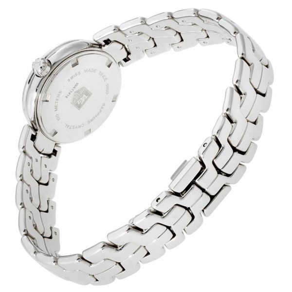 Tag Heuer Link Diamonds Silver Dial Silver Steel Strap Watch for Women - WAT1414.BA0954 Authentic Buy Shop Now