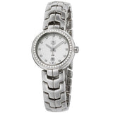Tag Heuer Link Diamonds Silver Dial Silver Steel Strap Watch for Women - WAT1414.BA0954 Authentic Buy Shop Now
