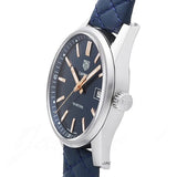 Tag Heuer Carrera Quartz Blue Dial Blue Calfskin Leather Strap Watch for Women - WAR1112.FC6391 Authentic Buy Shop Now