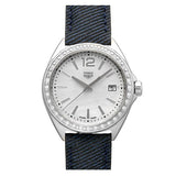 Tag Heuer Formula 1 Quartz Diamonds Mother of Pearl Dial Blue Leather Strap Watch for Women - WBJ131A.FC8251 Authentic Buy Shop Now