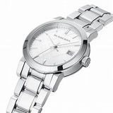 Burberry The City Silver Dial Silver Steel Strap Watch for Men - BU9037 Authentic Buy Shop Now