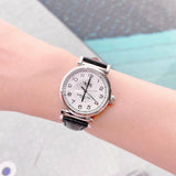 Coach Madison White Dial Black Leather Strap Watch for Women - 14502406 Authentic Buy Shop Now